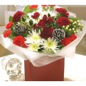 Christmas Aqua packed  Bouquets