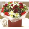 Christmas Aqua packed  Bouquets